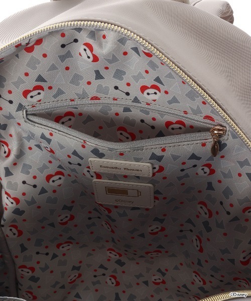 Samantha Thavasa（サマンサタバサ）の「「ベイマックス」コレクション ナイロンリュック（バックパック/リュック・レディース・ライトグレー・FREE）」の5枚目の写真