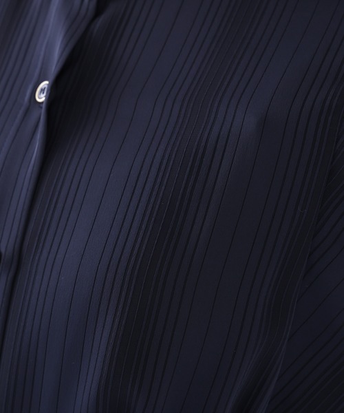 NATURAL BEAUTY BASIC（ナチュラルビューティーベーシック）の「【PS/低身長サイズ】◇シャドーストライプワンピース（ワンピース・レディース・ピンク/オフホワイト/ネイビー・SMALL/MEDIUM/P/S）」の20枚目の写真