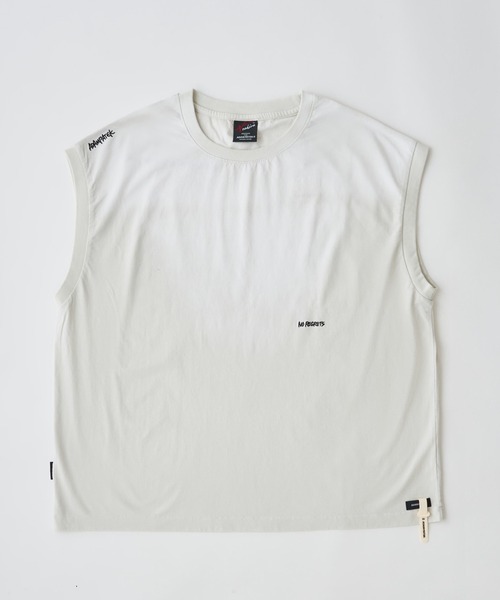 ADAM PATEK(アダムパテック)の「mta609-gallagher sleeveless ノースリーブ(AP2614022)(Tシャツ/カットソー・メンズ・ブラック/グリーン/ピンク/ホワイト・2/1)」の1枚目の写真