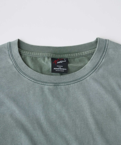 ADAM PATEK(アダムパテック)の「mta609-gallagher sleeveless ノースリーブ(AP2614022)(Tシャツ/カットソー・メンズ・ブラック/グリーン/ピンク/ホワイト・2/1)」の9枚目の写真