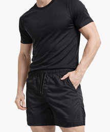 PEPPERSEASONING（ペッパーシーズニング）の「ランニングスポーツショートパンツマッスルフィット男女メッシュショーツアクティブ_black（その他パンツ）」