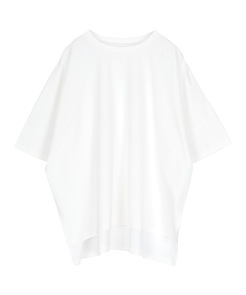 UR'S(ユアーズ)の「【接触冷感】エコオーバーTee(Tシャツ/カットソー・レディース・オフホワイト/ブラック/チャコール・L/M/S)」の13枚目の写真
