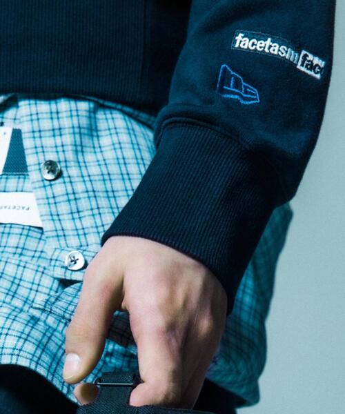 FACETASM(ファセッタズム)の「FACETASM × NEW ERA/ファセッタズム×ニューエラ/Sweat Pullover Logo Hoodie/裏毛スウェット プルオーバーロゴフーディー(パーカー・メンズ・ブラック・M/L/XL)」の16枚目の写真