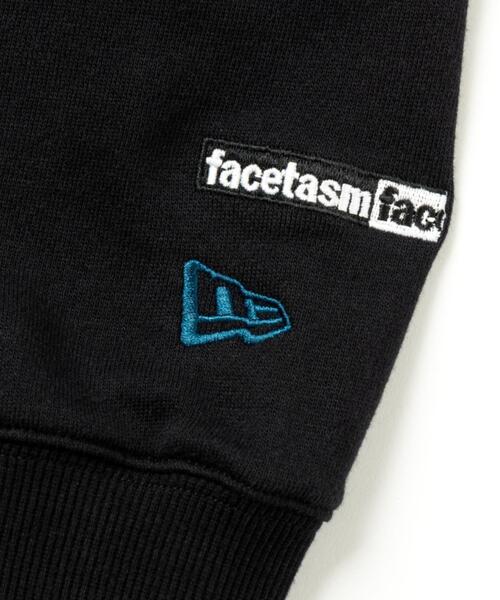 FACETASM(ファセッタズム)の「FACETASM × NEW ERA/ファセッタズム×ニューエラ/Sweat Pullover Logo Hoodie/裏毛スウェット プルオーバーロゴフーディー(パーカー・メンズ・ブラック・M/L/XL)」の18枚目の写真