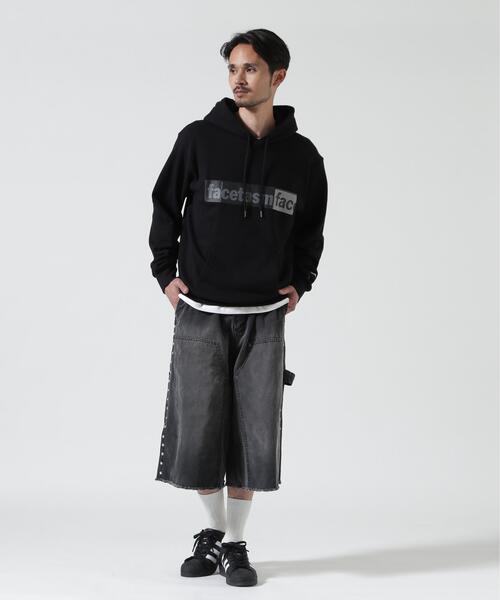 FACETASM(ファセッタズム)の「FACETASM × NEW ERA/ファセッタズム×ニューエラ/Sweat Pullover Logo Hoodie/裏毛スウェット プルオーバーロゴフーディー(パーカー・メンズ・ブラック・M/L/XL)」の21枚目の写真