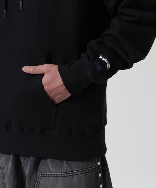 FACETASM(ファセッタズム)の「FACETASM × NEW ERA/ファセッタズム×ニューエラ/Sweat Pullover Logo Hoodie/裏毛スウェット プルオーバーロゴフーディー(パーカー・メンズ・ブラック・M/L/XL)」の12枚目の写真