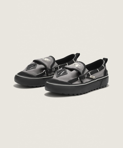 VANS(バンズ)の「NICOLE MCLAUGHLIN スリッポン MTE RS / LX Slip-On MTE RS NICOLE MCLAU VN000S99N431(スリッポン・メンズ・グレー・5.5/5/4.5/4/6.5/6)」の3枚目の写真
