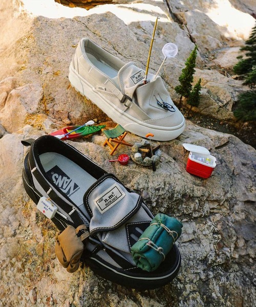 VANS(バンズ)の「NICOLE MCLAUGHLIN スリッポン MTE RS / LX Slip-On MTE RS NICOLE MCLAU VN000S99N431(スリッポン・メンズ・グレー・5.5/5/4.5/4/6.5/6)」の10枚目の写真
