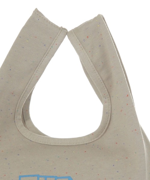 BAYFLOW（ベイフロー）の「【THE MAX SHOW!】スウェットマルシェバッグ（エコバッグ/サブバッグ・レディース・グレー/レッド/グリーン・0）」の5枚目の写真