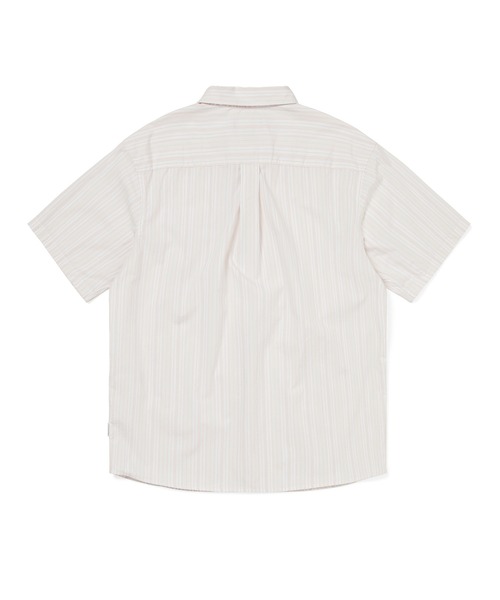 thisisneverthat(ディスイズネバーザット)の「Striped S/S Shirt(シャツ/ブラウス・メンズ・グリーン/ホワイト・L/M/S/XL)」の5枚目の写真