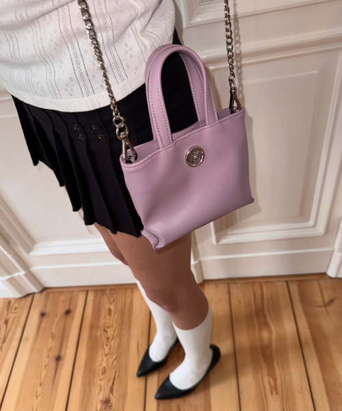 ISAYYERR（アイセイイェール）の「Chibi Bag (purple)（ショルダーバッグ・レディース・その他・FREE）」の3枚目の写真
