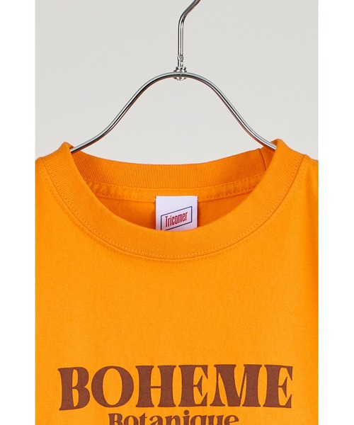 ottilie（オティーリエ）の「【 TRICOMER / トリコメル 】 BOHEME BOTANIQUE B / ボエム ボタニク　スタッフTシャツ（Tシャツ/カットソー・レディース・オレンジ/ホワイト・FREE）」の8枚目の写真