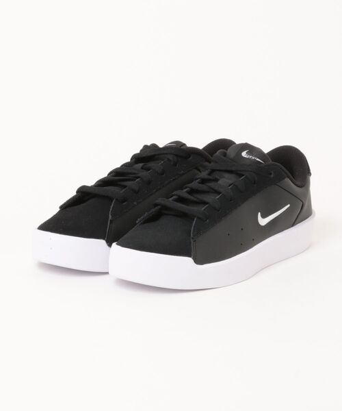 NIKE（ナイキ）の「《NIKE》ウィメンズ コート ヘリテージ MS（スニーカー・レディース・グレー系その他/ピンク/ホワイト×ブラック/ブラック×ホワイト/ホワイト系その他/チョコ・23.5cm/24.0cm/23.0cm/22.5cm/25.0cm/24.5cm）」の4枚目の写真