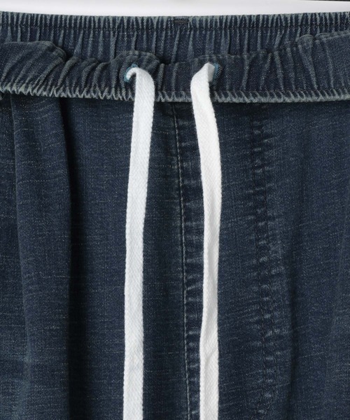 BAYFLOW(ベイフロー)の「【ストレッチ】ソフトデニムカーブパンツ(デニムパンツ・メンズ・ダークブルー/ブルー・MEDIUM/LARGE)」の8枚目の写真