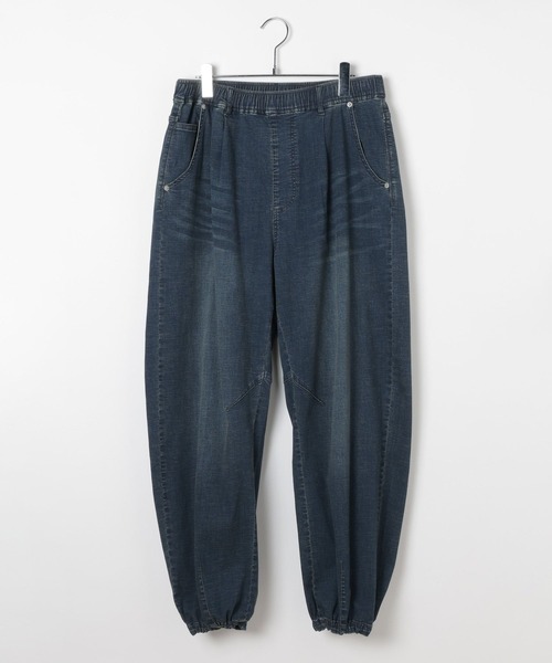 BAYFLOW(ベイフロー)の「【ストレッチ】ソフトデニムカーブパンツ(デニムパンツ・メンズ・ダークブルー/ブルー・MEDIUM/LARGE)」の18枚目の写真
