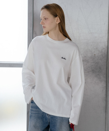 Basic logo overfit T-shirt [KNSS05TS21]_Ivory