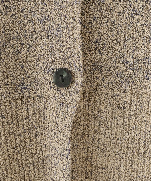 LOWRYS FARM（ローリーズファーム）の「メランジニットポロカーディガン５Ｓ　660506（Tシャツ/カットソー・レディース・グレー/ブラック/ベージュ・FREE）」の13枚目の写真