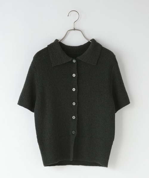 LOWRYS FARM（ローリーズファーム）の「メランジニットポロカーディガン５Ｓ　660506（Tシャツ/カットソー・レディース・グレー/ブラック/ベージュ・FREE）」の20枚目の写真