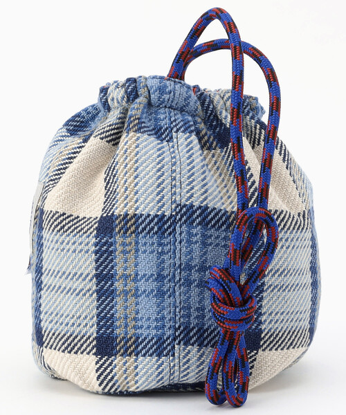 FREAK'S STORE(フリークスストア)の「EPPERSON MOUNTAINEERING/エパーソンマウンテニアリング String Pouch/巾着ショルダーバッグ(ショルダーバッグ・レディース・ブルー/ネイビー/パープル・ONE SIZE)」の4枚目の写真
