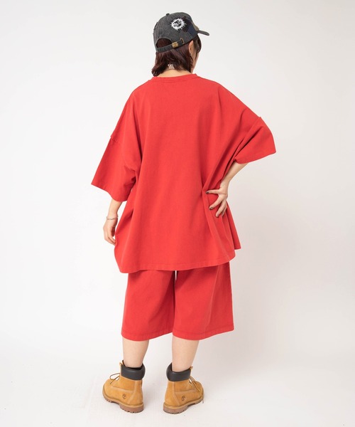 RNA（アールエヌエー）の「M2677 ヘビー天竺BIGT（Tシャツ/カットソー・レディース・レッド/ブラウン/ネイビー・MEDIUM）」の10枚目の写真
