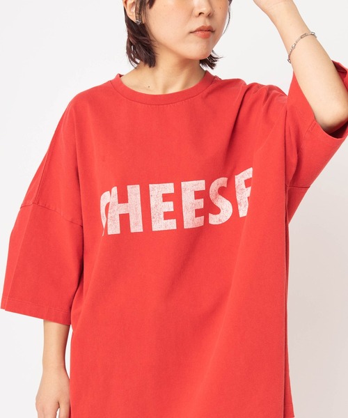 RNA（アールエヌエー）の「M2677 ヘビー天竺BIGT（Tシャツ/カットソー・レディース・レッド/ブラウン/ネイビー・MEDIUM）」の22枚目の写真