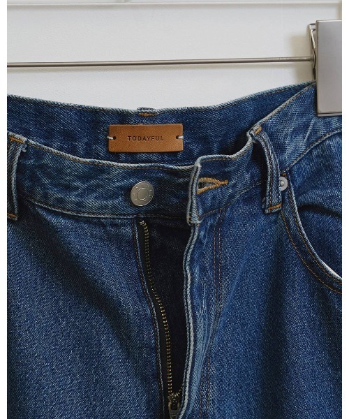TODAYFUL(トゥデイフル)の「TODAYFUL Carys Denim(デニムパンツ・レディース・ダークブルー・23/24/25/26)」の4枚目の写真