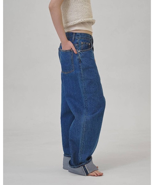 TODAYFUL(トゥデイフル)の「TODAYFUL Carys Denim(デニムパンツ・レディース・ダークブルー・23/24/25/26)」の7枚目の写真