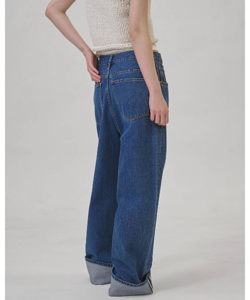 TODAYFUL(トゥデイフル)の「TODAYFUL Carys Denim(デニムパンツ・レディース・ダークブルー・23/24/25/26)」の8枚目の写真