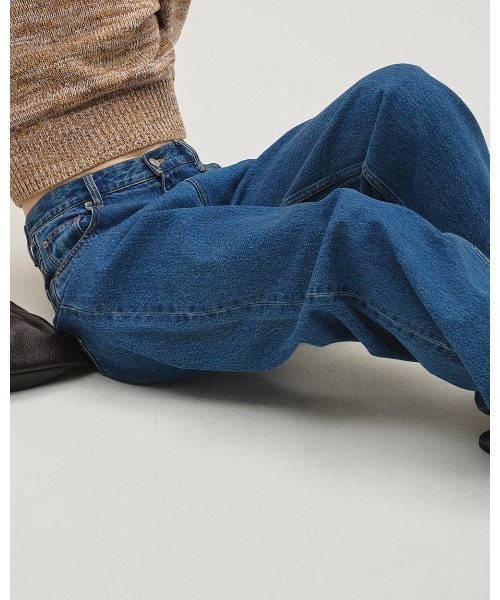 TODAYFUL(トゥデイフル)の「TODAYFUL Carys Denim(デニムパンツ・レディース・ダークブルー・23/24/25/26)」の9枚目の写真