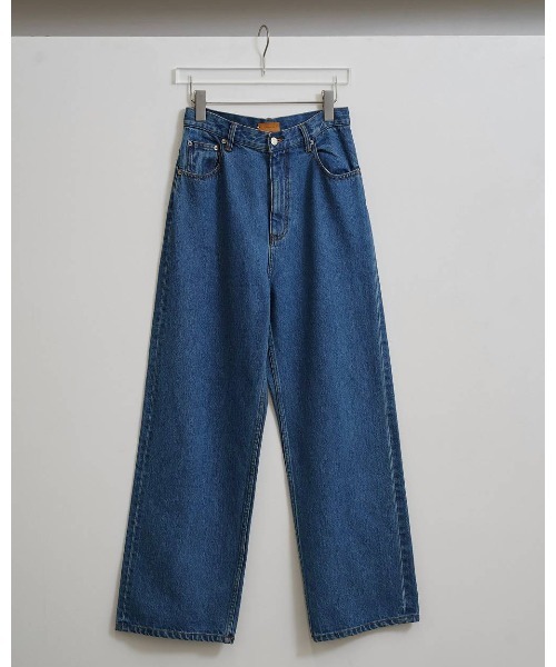 TODAYFUL(トゥデイフル)の「TODAYFUL Carys Denim(デニムパンツ・レディース・ダークブルー・23/24/25/26)」の3枚目の写真