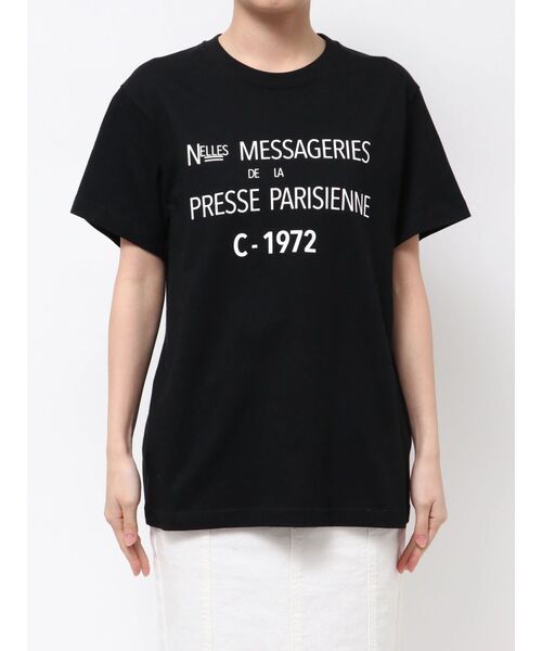 ELENDEEK(エレンディーク)の「メッセージTシャツ(Tシャツ/カットソー・レディース・ブラック/オフホワイト・FREE)」の7枚目の写真