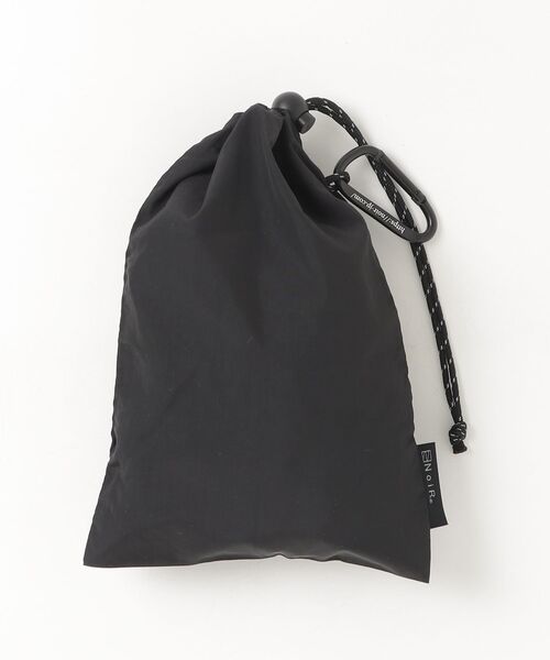 NoiR/ノアール(ノアール)の「NoiR:pocketable cardigan(ナイロンジャケット・メンズ・ブラック・L/M)」の2枚目の写真