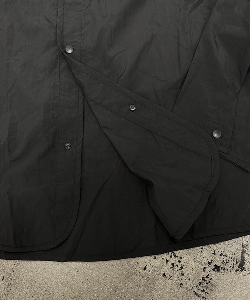 NoiR/ノアール(ノアール)の「NoiR:pocketable cardigan(ナイロンジャケット・メンズ・ブラック・L/M)」の16枚目の写真