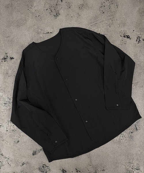 NoiR/ノアール(ノアール)の「NoiR:pocketable cardigan(ナイロンジャケット・メンズ・ブラック・L/M)」の18枚目の写真