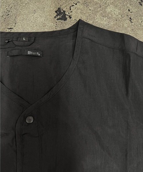 NoiR/ノアール(ノアール)の「NoiR:pocketable cardigan(ナイロンジャケット・メンズ・ブラック・L/M)」の19枚目の写真