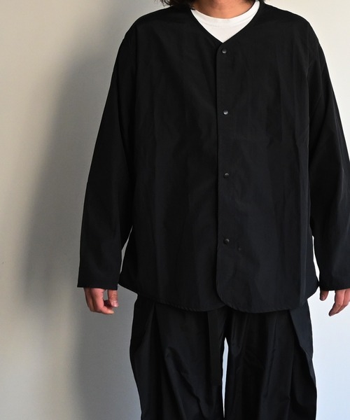 NoiR/ノアール(ノアール)の「NoiR:pocketable cardigan(ナイロンジャケット・メンズ・ブラック・L/M)」の11枚目の写真