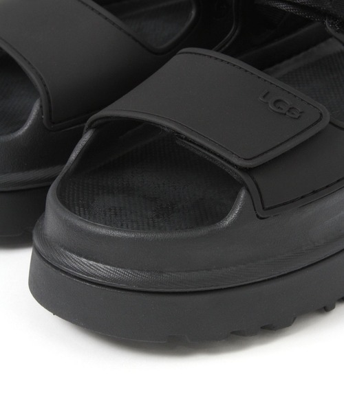 UGG（アグ）の「【UGG(アグ)】GOLDEN GLOW(WOMEN)（サンダル・レディース・ベージュ/ブラック・SMALL/MEDIUM）」の7枚目の写真