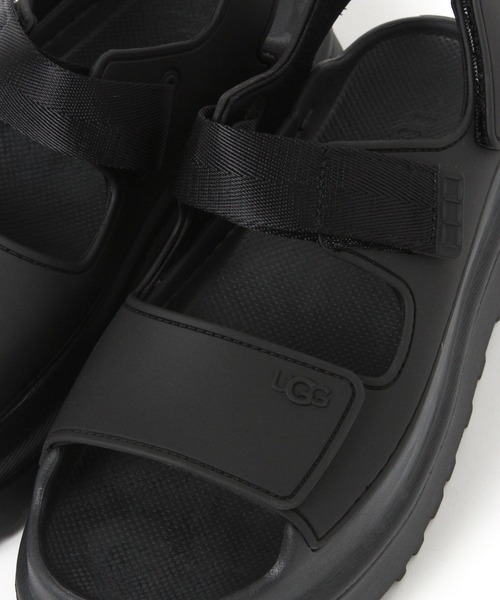 UGG（アグ）の「【UGG(アグ)】GOLDEN GLOW(WOMEN)（サンダル・レディース・ベージュ/ブラック・SMALL/MEDIUM）」の8枚目の写真