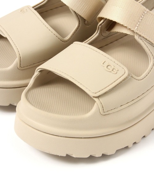 UGG（アグ）の「【UGG(アグ)】GOLDEN GLOW(WOMEN)（サンダル・レディース・ベージュ/ブラック・SMALL/MEDIUM）」の12枚目の写真