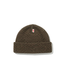 EXTRAORDINARY（エクストラオーディナリー）の「REVERSIBLE BLANK BEANIE KHAKI（ニットキャップ/ビーニー）」