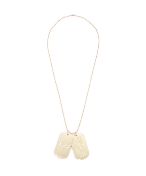 Alpha Industries/アルファインダストリーズ/Dog Tag Necklace