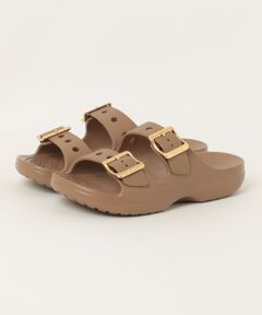 クロックス サタデー メタリックバックル サンダル W / crocs