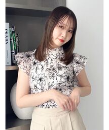 【WEB限定】フロッキーバックリボンブラウス