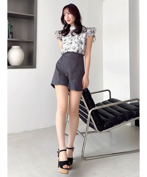 dazzlin(ダズリン)の「【WEB限定】フロッキーバックリボンブラウス(シャツ/ブラウス・レディース・ブルー/オフホワイト/ピンク・FREE)」の10枚目の写真