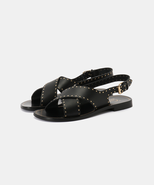 IENA(イエナ)の「CASTELLANO/カステラーノ studs sandal サンダル MARIANNA VACCHETA(サンダル・レディース・ブラック・36/38/37)」の9枚目の写真