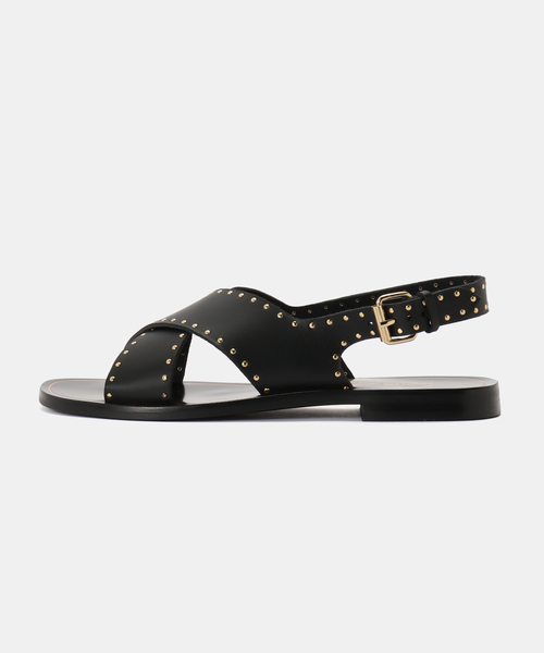 IENA(イエナ)の「CASTELLANO/カステラーノ studs sandal サンダル MARIANNA VACCHETA(サンダル・レディース・ブラック・36/38/37)」の8枚目の写真