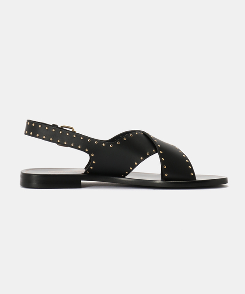 IENA(イエナ)の「CASTELLANO/カステラーノ studs sandal サンダル MARIANNA VACCHETA(サンダル・レディース・ブラック・36/38/37)」の6枚目の写真