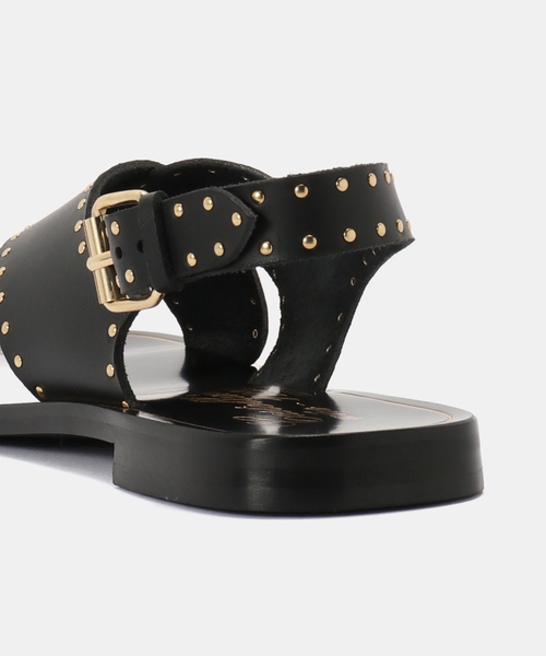 IENA(イエナ)の「CASTELLANO/カステラーノ studs sandal サンダル MARIANNA VACCHETA(サンダル・レディース・ブラック・36/38/37)」の5枚目の写真