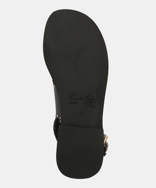 IENA(イエナ)の「CASTELLANO/カステラーノ studs sandal サンダル MARIANNA VACCHETA(サンダル・レディース・ブラック・36/38/37)」の3枚目の写真