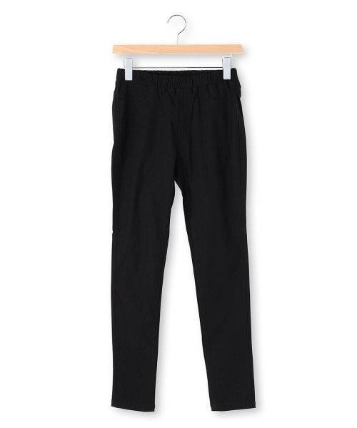 HusHusH（ハッシュアッシュ）の「ストレッチ裏起毛パンツ（その他パンツ・レディース・ブラック/ブルー系1/ブルー系3/ホワイト/ブラック系1/ブルー/ブルー系2・01/02/04/03）」の2枚目の写真